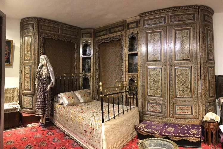 edirnekari carved furniture Ottoman wood art Edirne