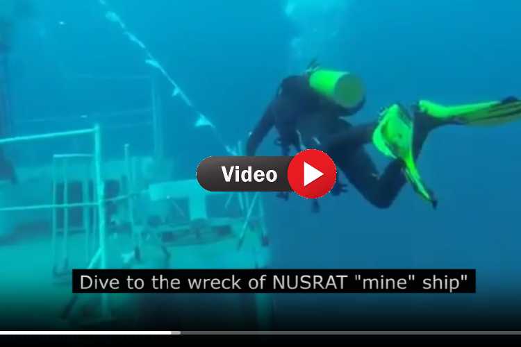 DIVING VIDEO IBRICE NUSRAT SHIP