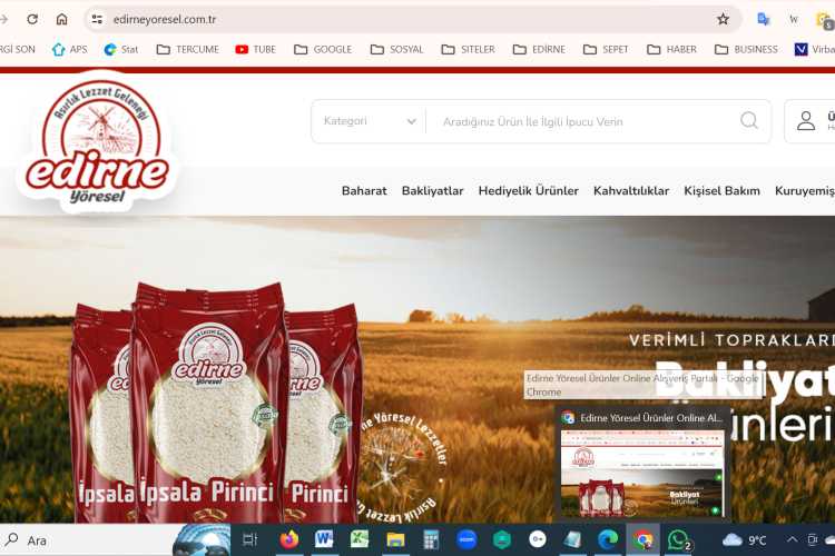 EDİRNE ÜRÜN SATIŞ SİTESİ