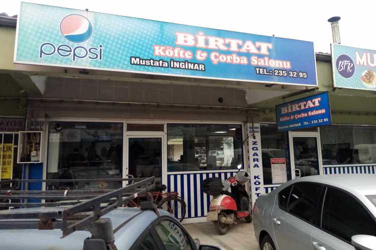 Exterior of Birtat Köfte Salonu in Edirne