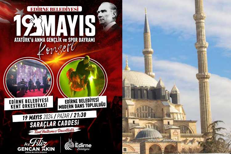 EDİRNE 19 MAYIS KUTLAMA