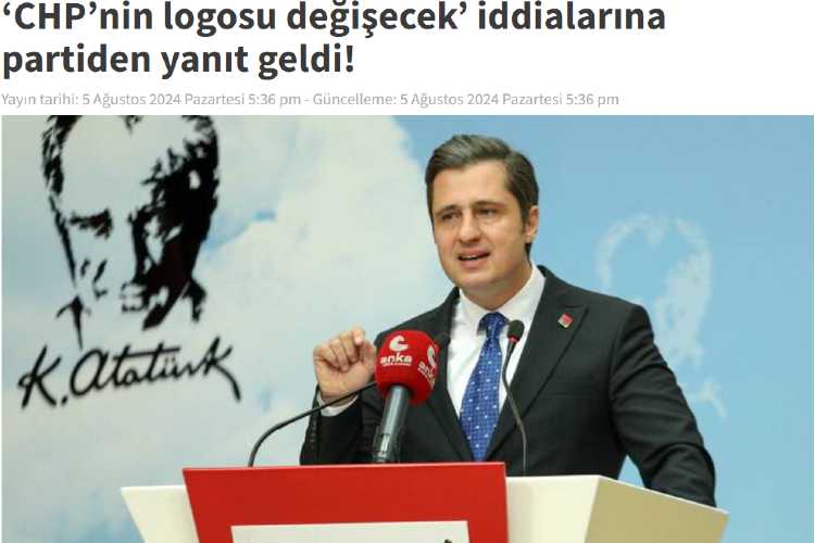 CHP PARTİ LOGOSU