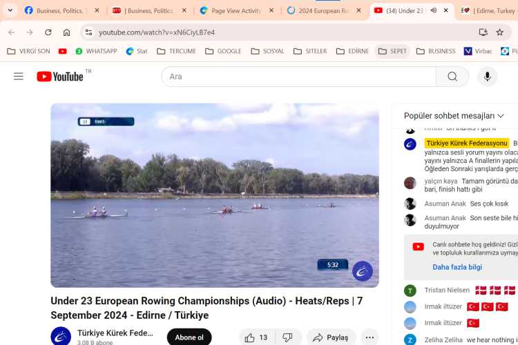 EDIRNE U23 ROWING