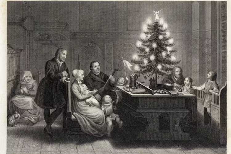 MARTIN LUTHER CHRISTMAS TREE