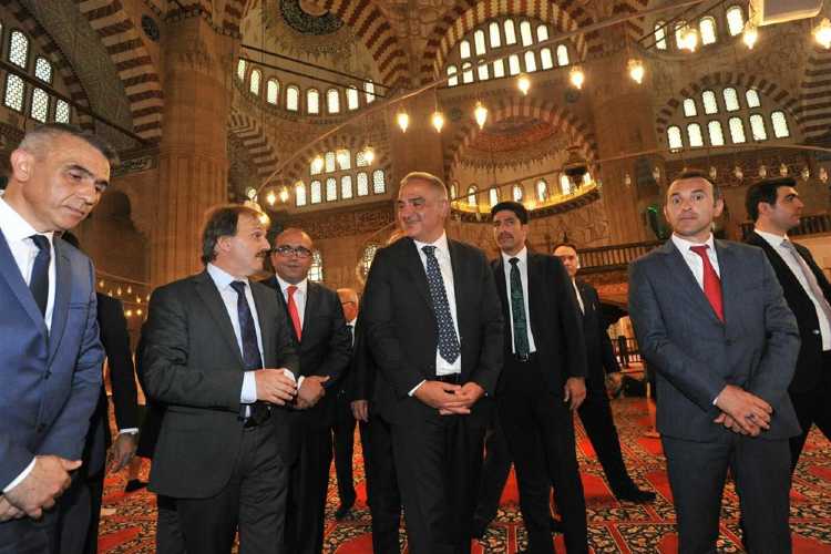 TOURSIM MINISTER ERSOY IN EDIRNE