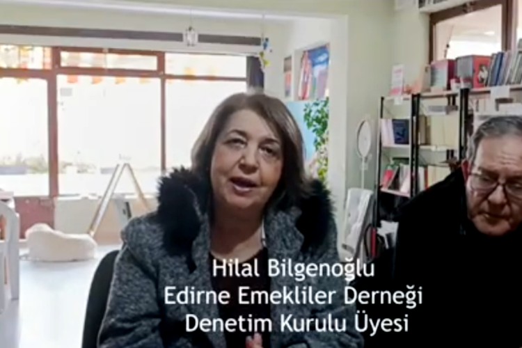 Edirne Emekliler Buluşması Hilal Bilgenoğlu