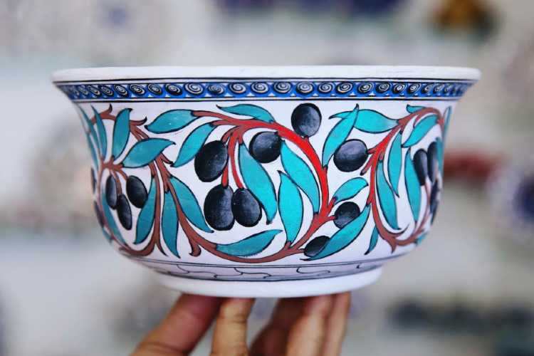 Ceramic Pot Made in Iznik
