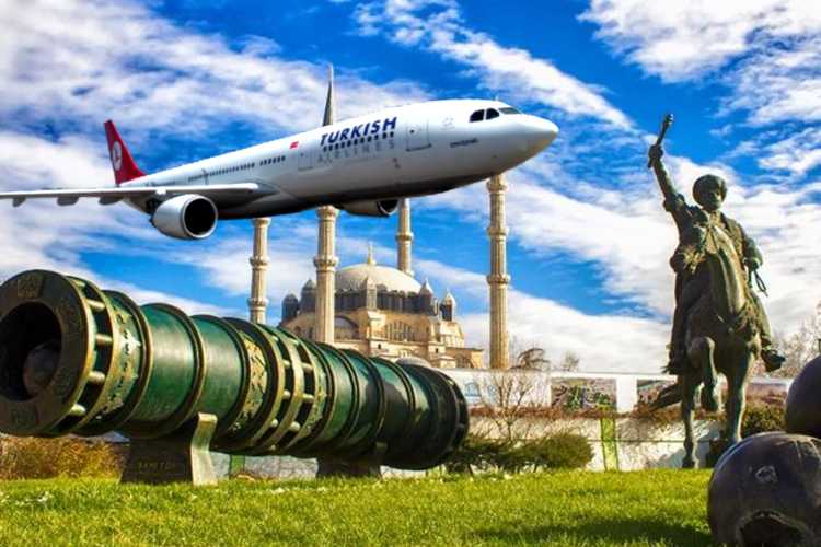 Flying to Edirne via Istanbul Airport